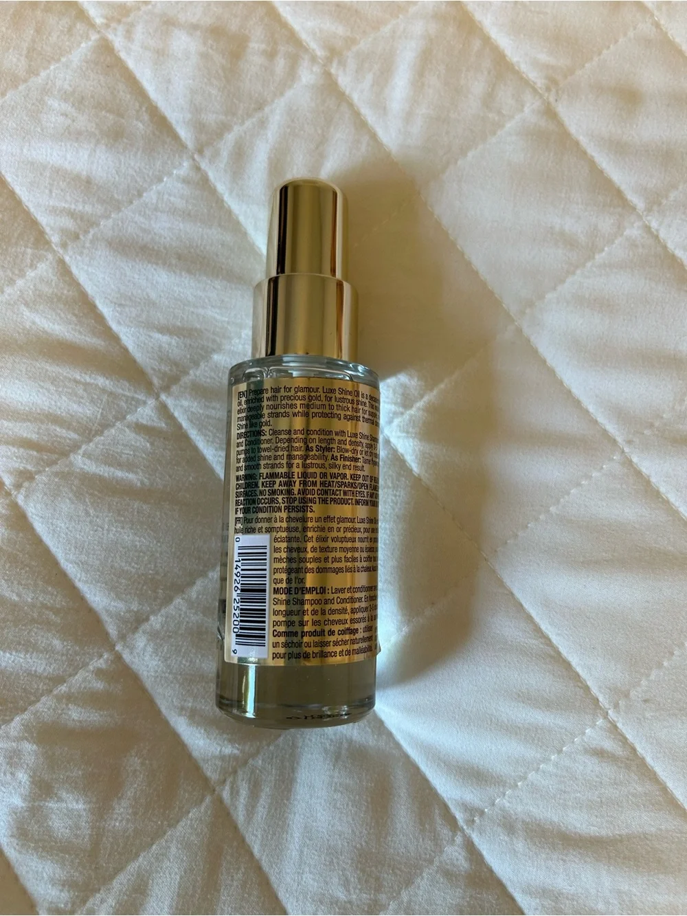 Kendra Luxe Shine Oil - Gold Enriched Hair Treatment (Clear/Gold)